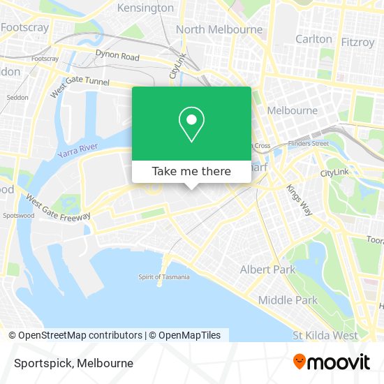Sportspick map