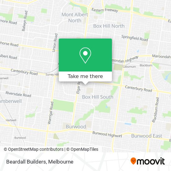 Beardall Builders map