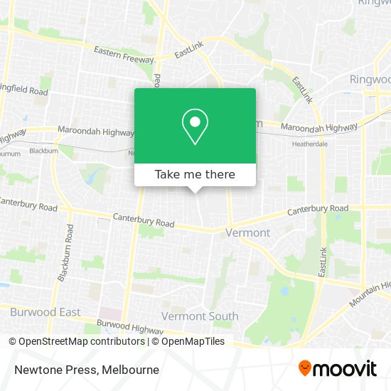 Newtone Press map