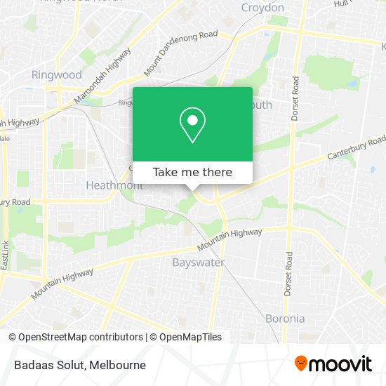 Badaas Solut map