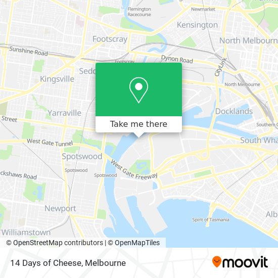 14 Days of Cheese map