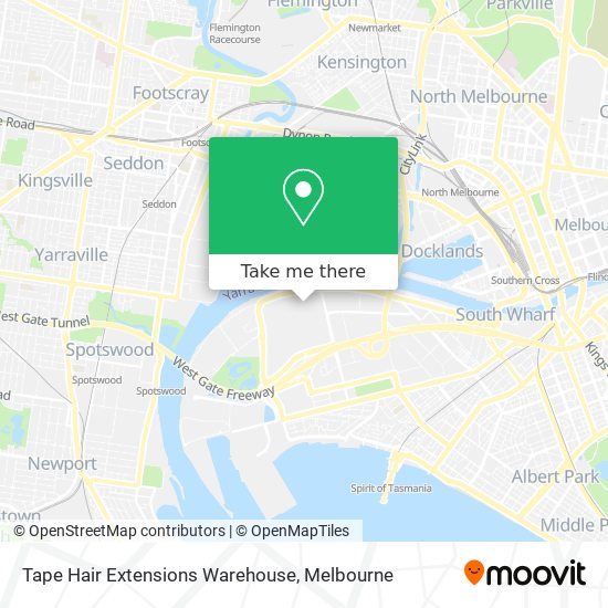 Tape Hair Extensions Warehouse map