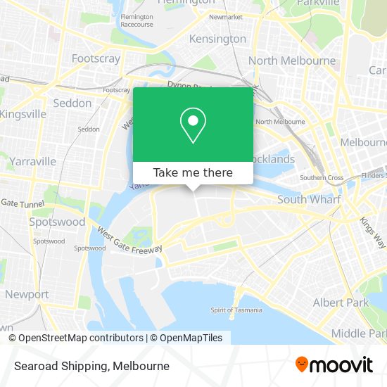 Searoad Shipping map