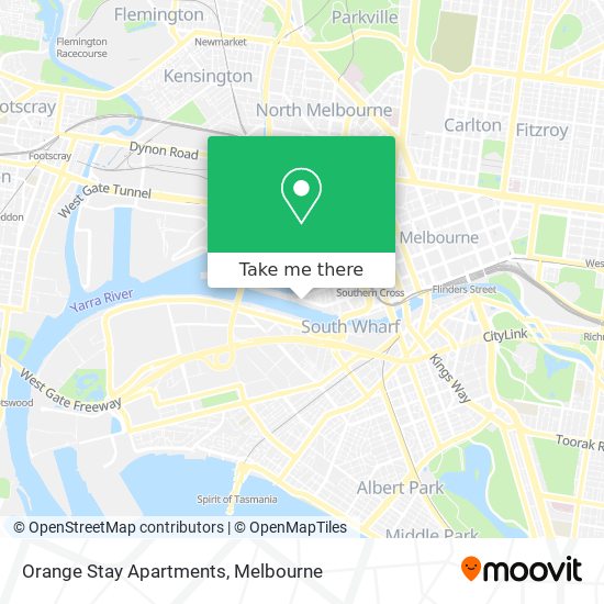 Orange Stay Apartments map