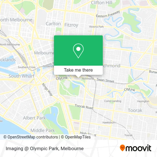 Mapa Imaging @ Olympic Park
