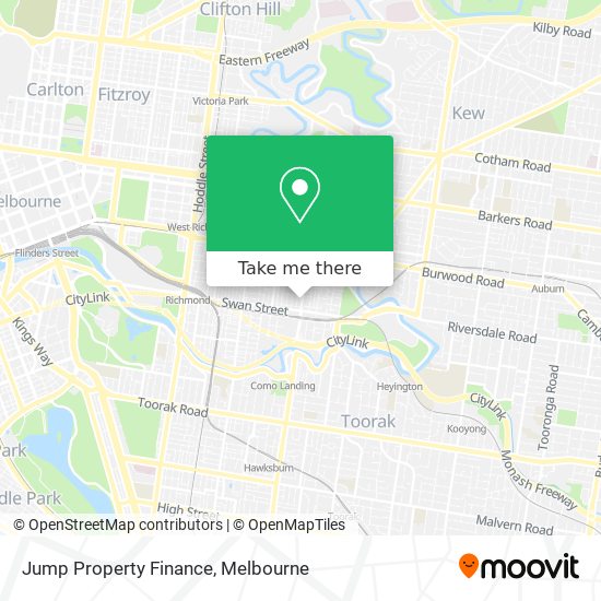 Jump Property Finance map