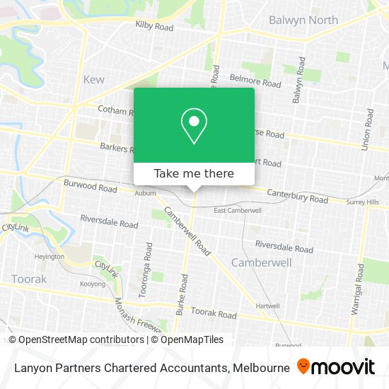 Lanyon Partners Chartered Accountants map