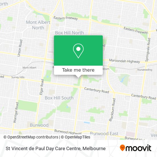 St Vincent de Paul Day Care Centre map