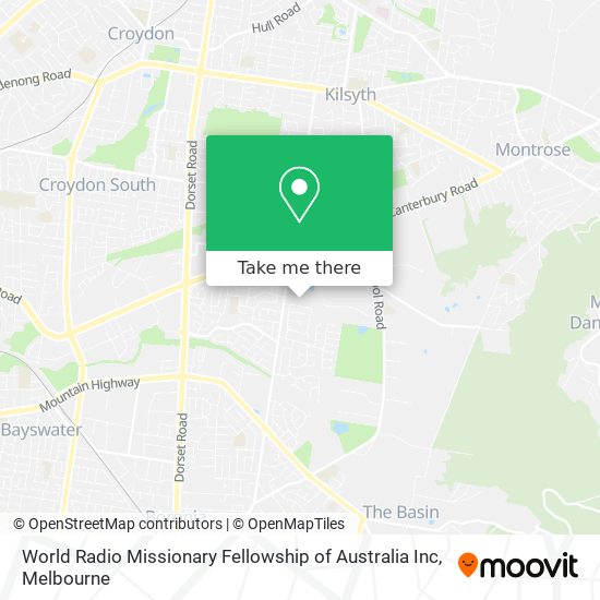 World Radio Missionary Fellowship of Australia Inc map