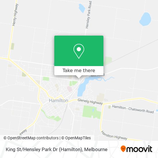 King St / Hensley Park Dr (Hamilton) map