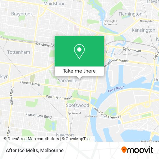 After Ice Melts map