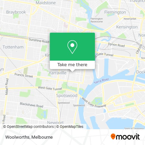 Woolworths map