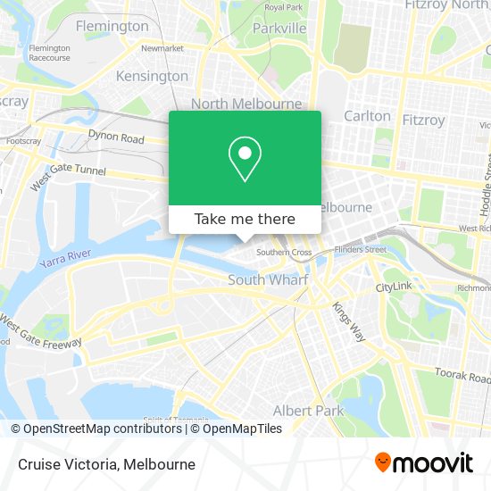 Cruise Victoria map