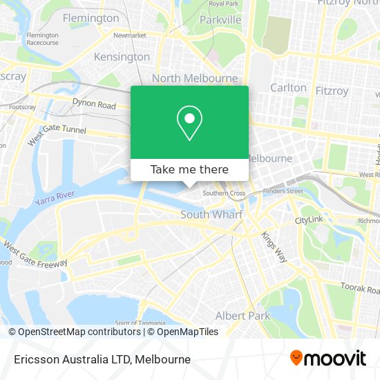 Mapa Ericsson Australia LTD