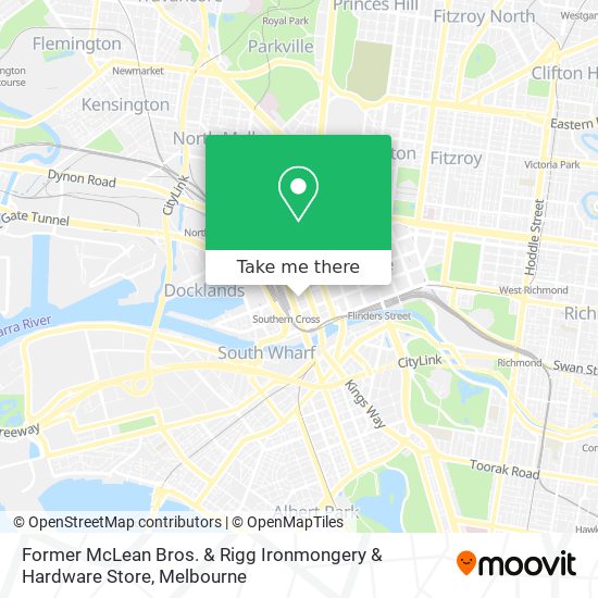 Former McLean Bros. & Rigg Ironmongery & Hardware Store map