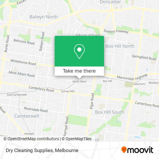 Dry Cleaning Supplies map