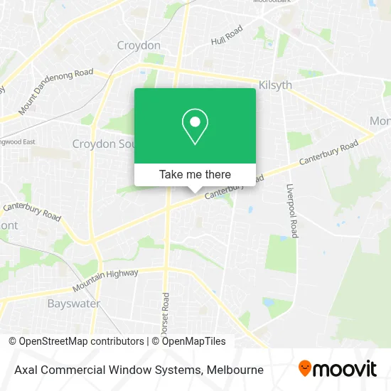 Mapa Axal Commercial Window Systems