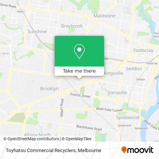 Toyhatsu Commercial Recyclers map