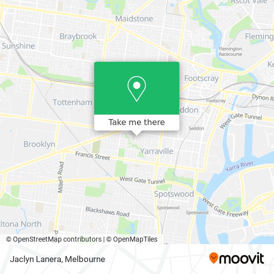 Jaclyn Lanera map