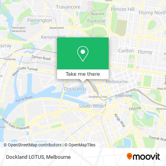 Dockland LOTUS map