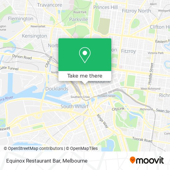 Mapa Equinox Restaurant Bar