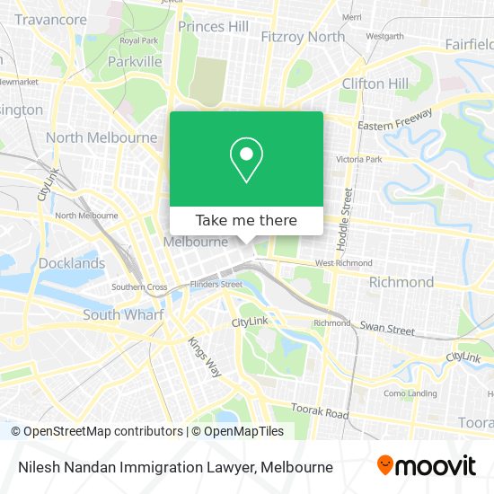 Nilesh Nandan Immigration Lawyer map