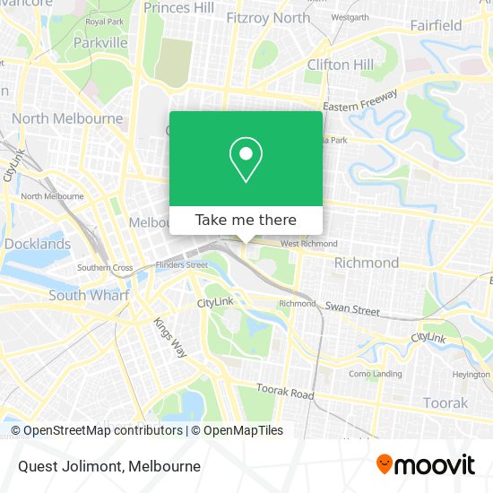 Quest Jolimont map