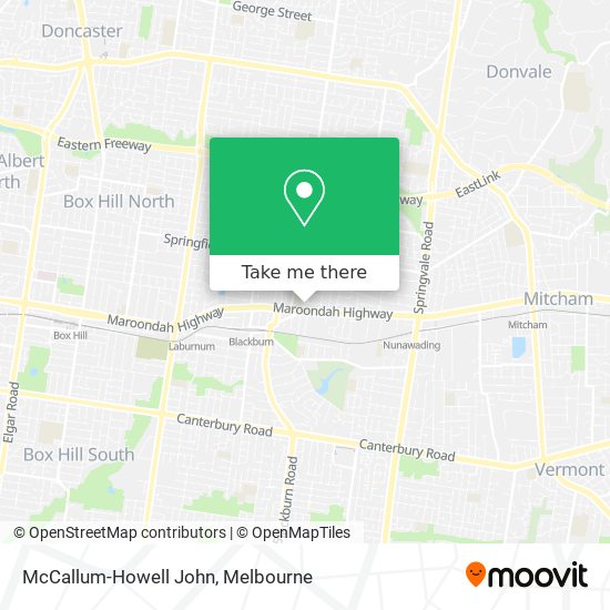 McCallum-Howell John map