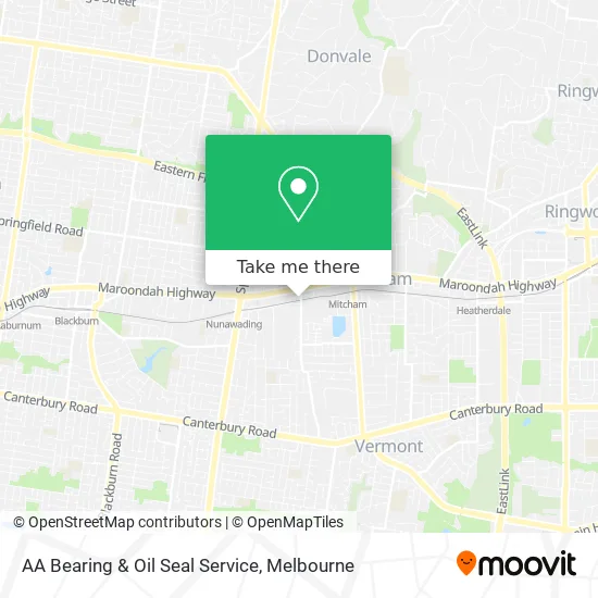 AA Bearing & Oil Seal Service map