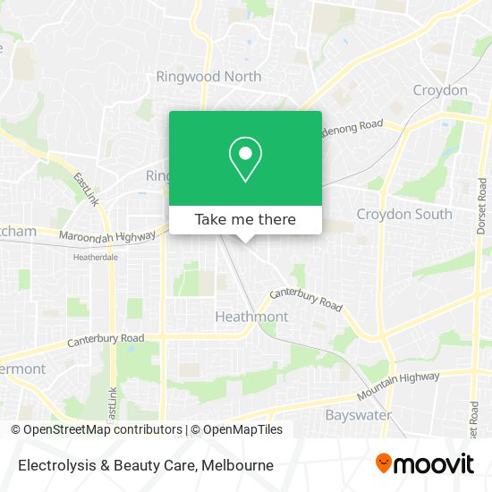 Electrolysis & Beauty Care map