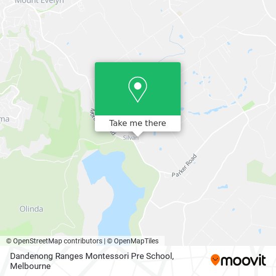 Dandenong Ranges Montessori Pre School map