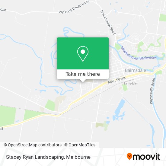 Stacey Ryan Landscaping map