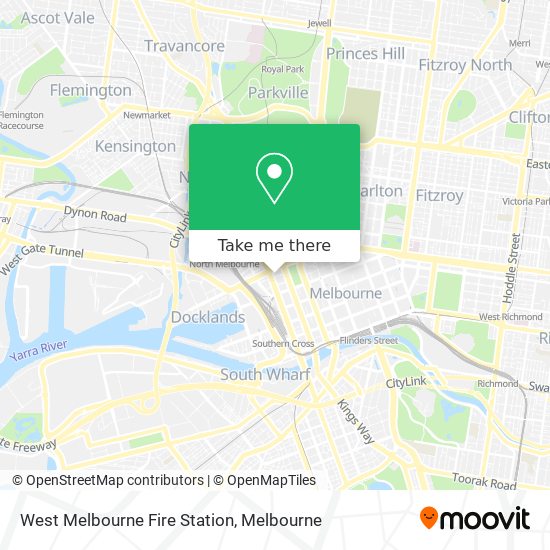 West Melbourne Fire Station map