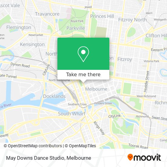 May Downs Dance Studio map