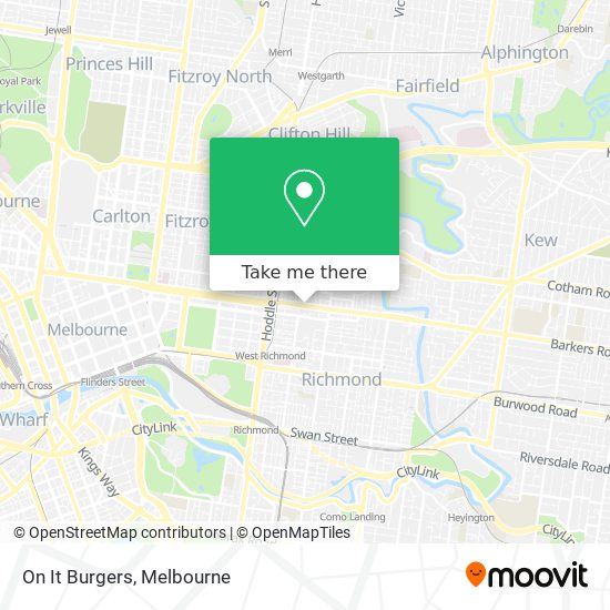 On It Burgers map