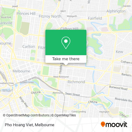 Pho Hoang Viet map