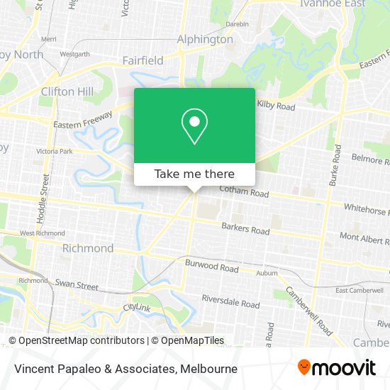 Vincent Papaleo & Associates map