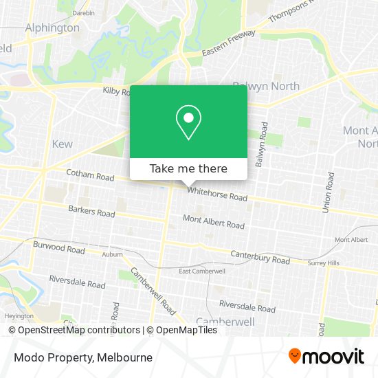 Modo Property map