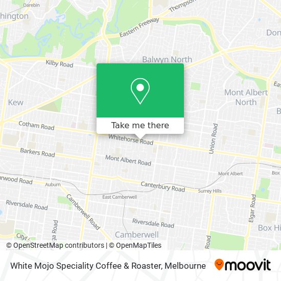 White Mojo Speciality Coffee & Roaster map