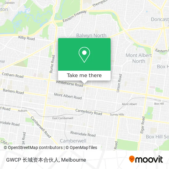 GWCP 长城资本合伙人 map