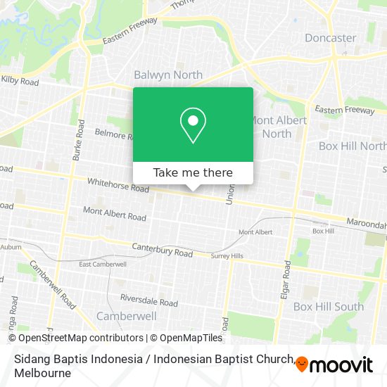 Sidang Baptis Indonesia / Indonesian Baptist Church map