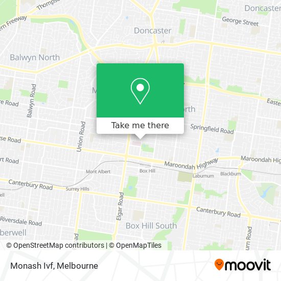 Monash Ivf map