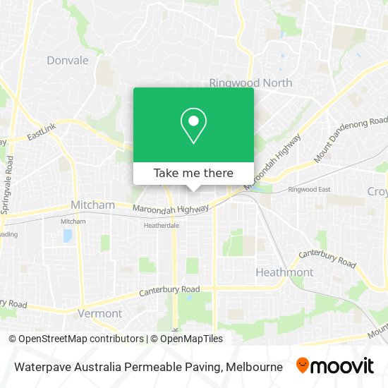 Waterpave Australia Permeable Paving map