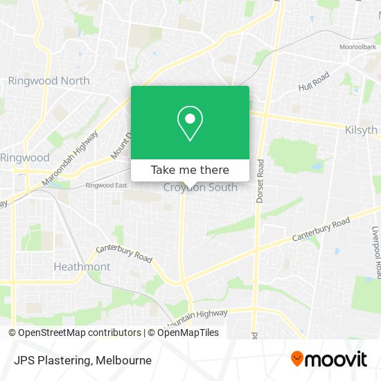 JPS Plastering map