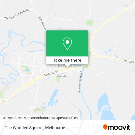 The Wooden Squirrel map