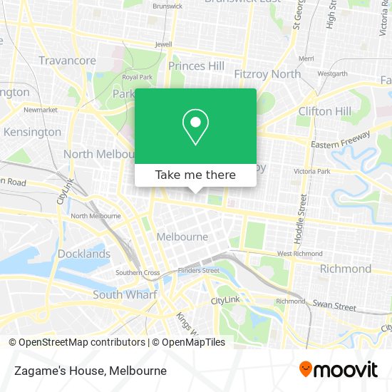 Zagame's House map