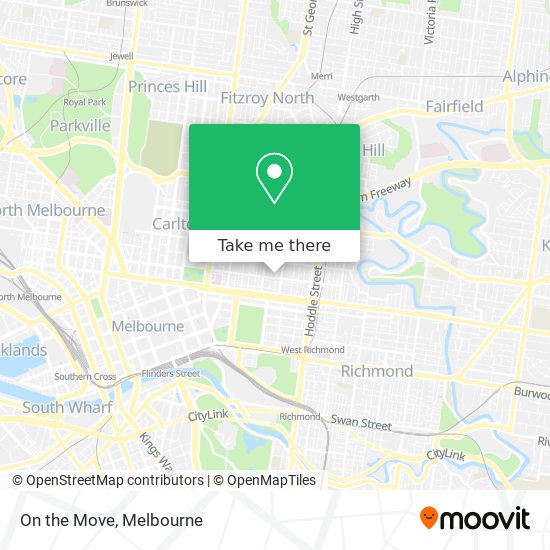 On the Move map