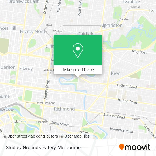 Studley Grounds Eatery map