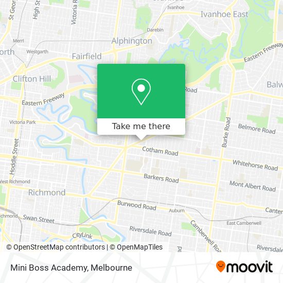 Mini Boss Academy map