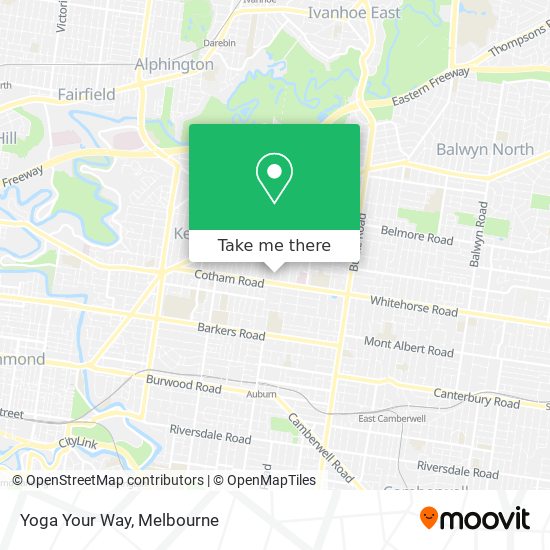 Yoga Your Way map